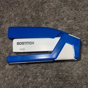 Bostitch Blue and White Compact Stapler